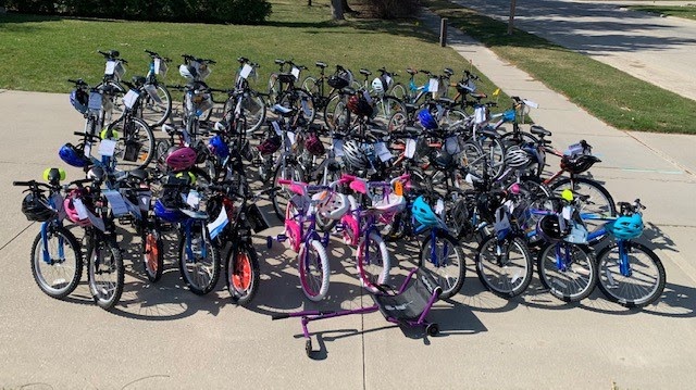 Over $6,500 was raised for World Day of Physical Activity. The SCCDSB used the donations to purchase 41 bikes and helmets for students.