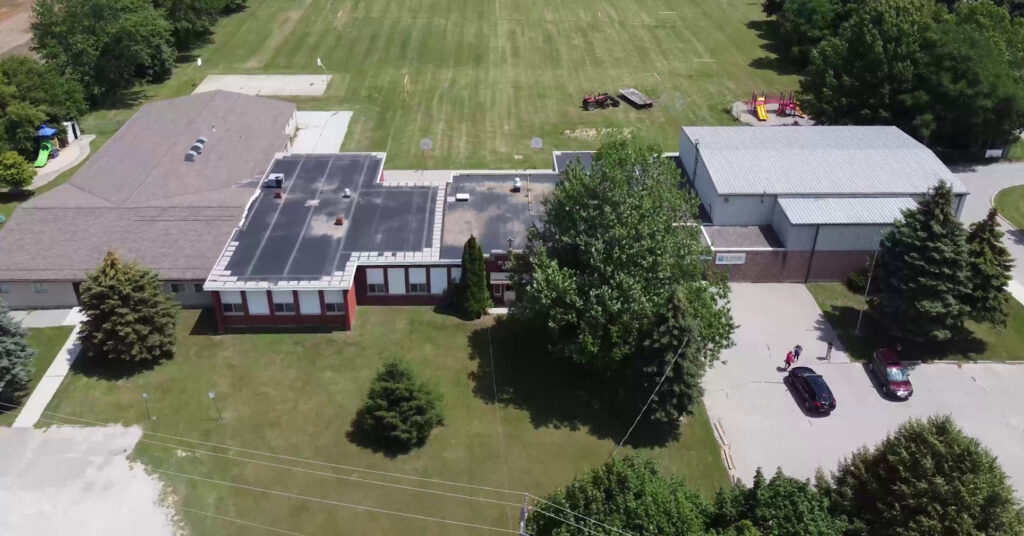 The former St. Vincent Catholic School has been listed for sale on the open market.