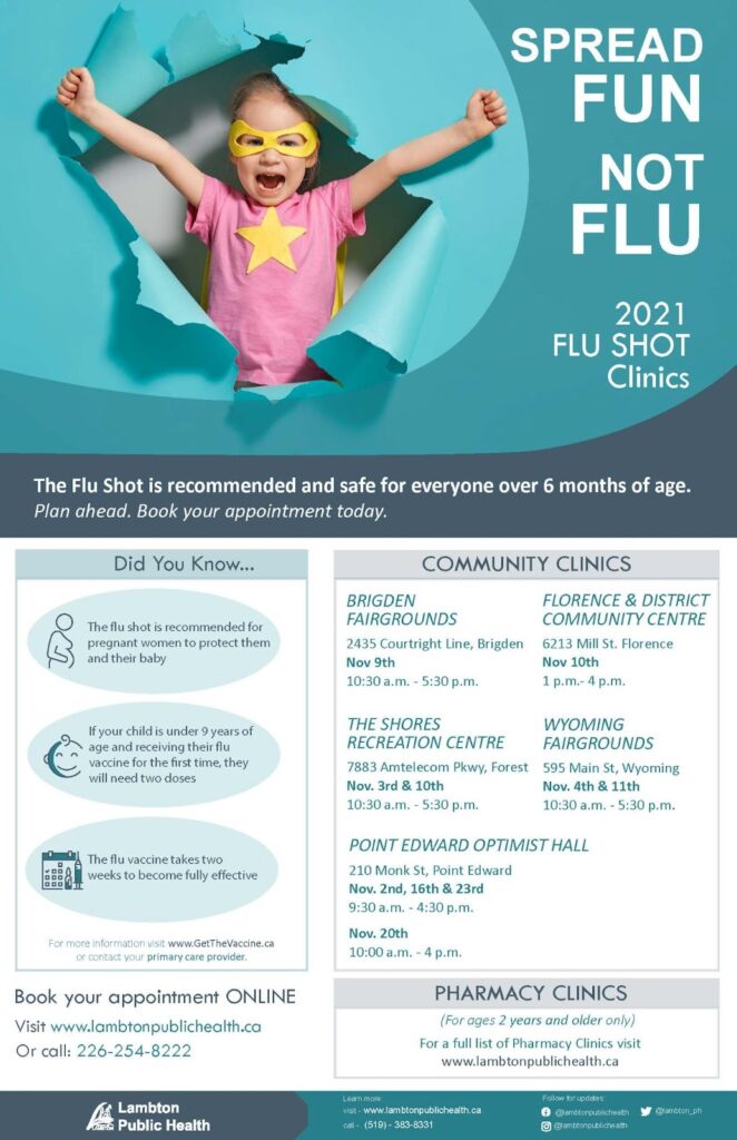 Lambton County Annual Flu Shots