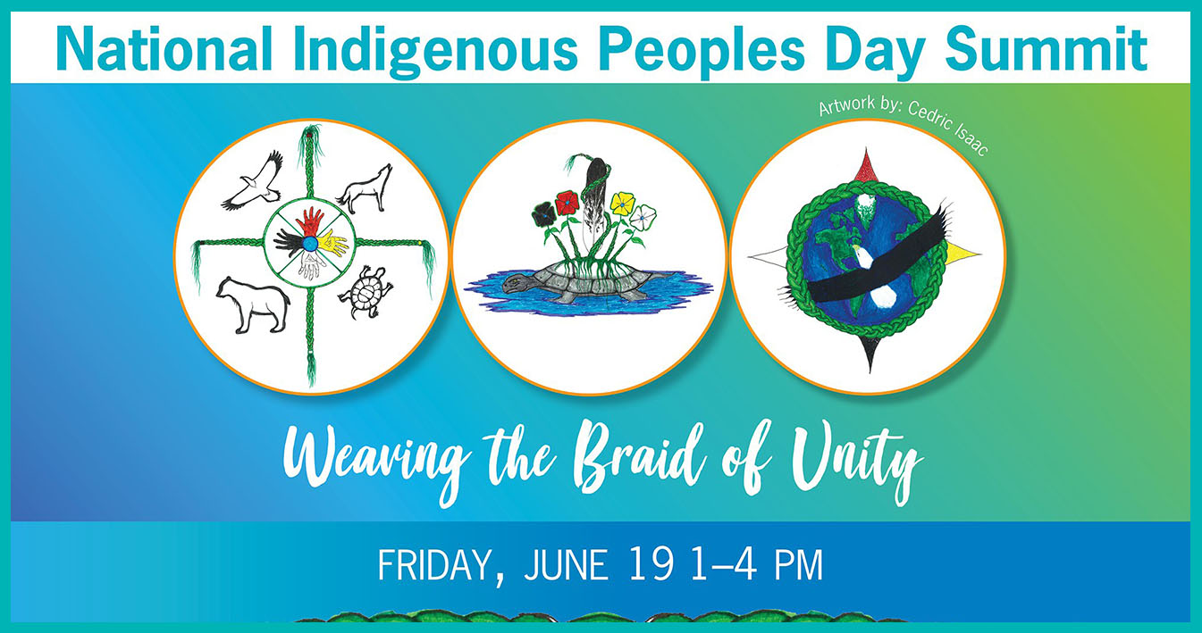 Weaving the Braid of Unity for National Indigenous Peoples Day!