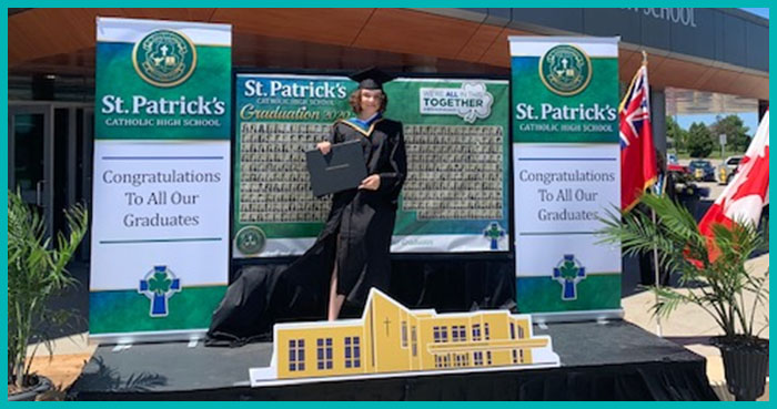 St. Patrick’s Catholic High School Holds First-Ever Virtual Graduation Ceremony