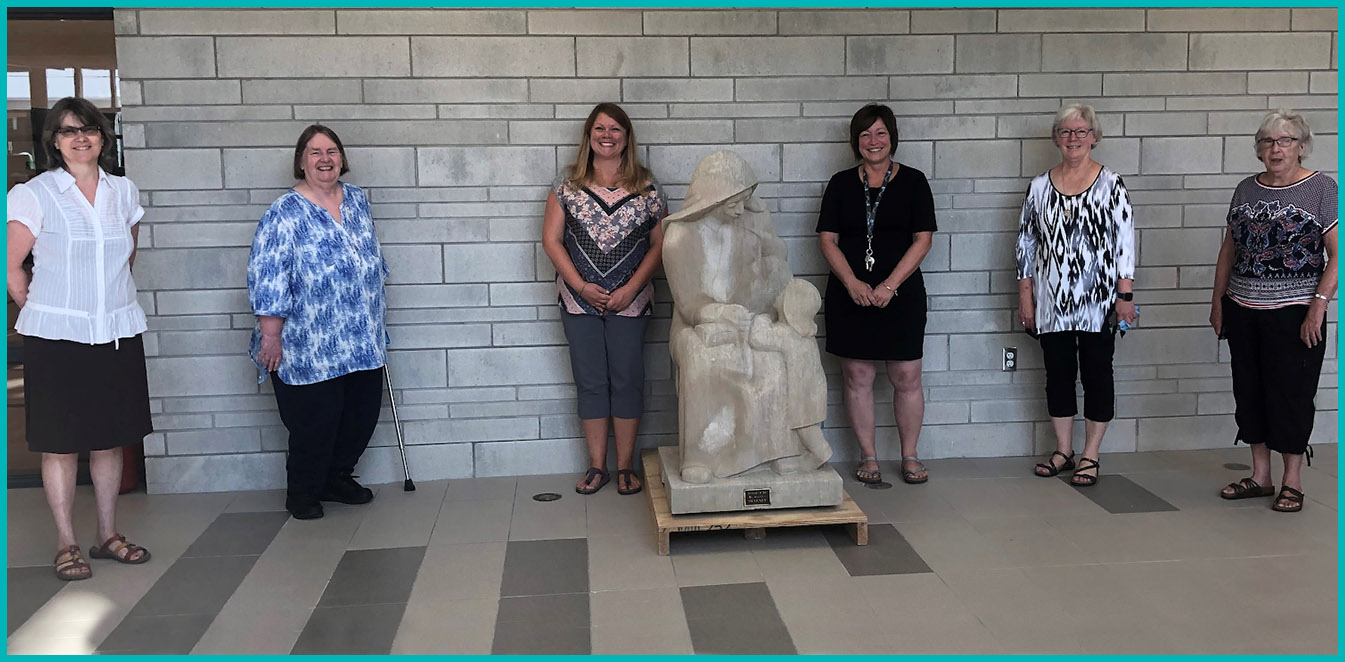 Ursuline Sisters Donate Treasured Statue to St. Angela Merici Catholic School