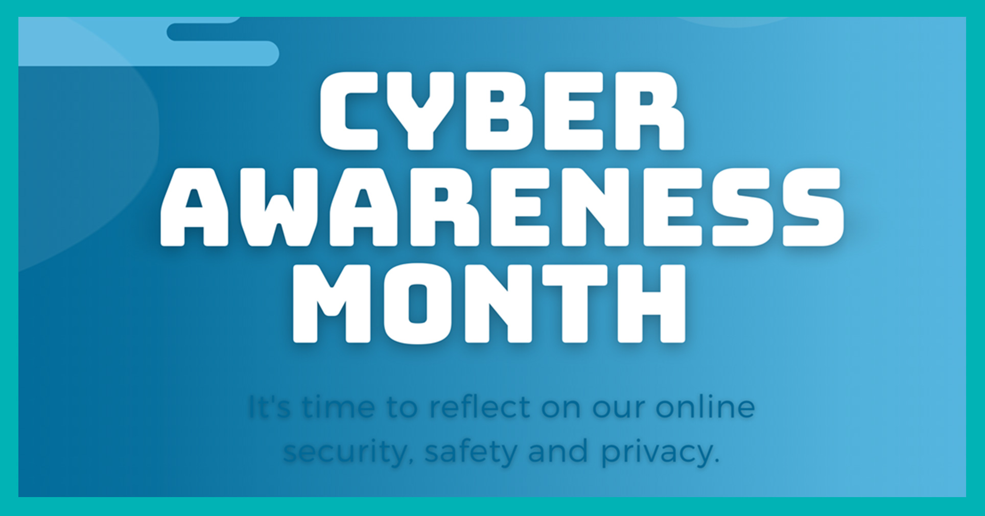 Cyber Awareness Month