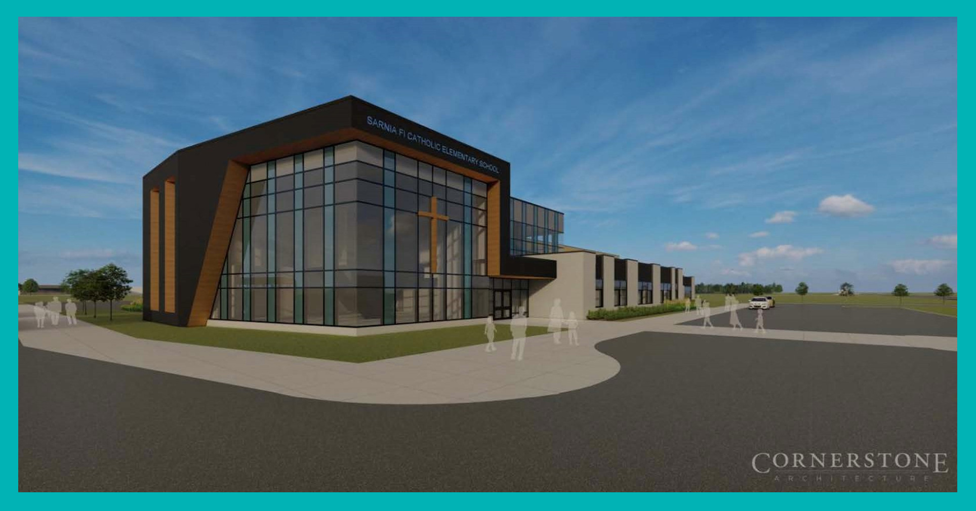Design of New Gregory A. Hogan Catholic School in Sarnia Presented to Board of Trustees