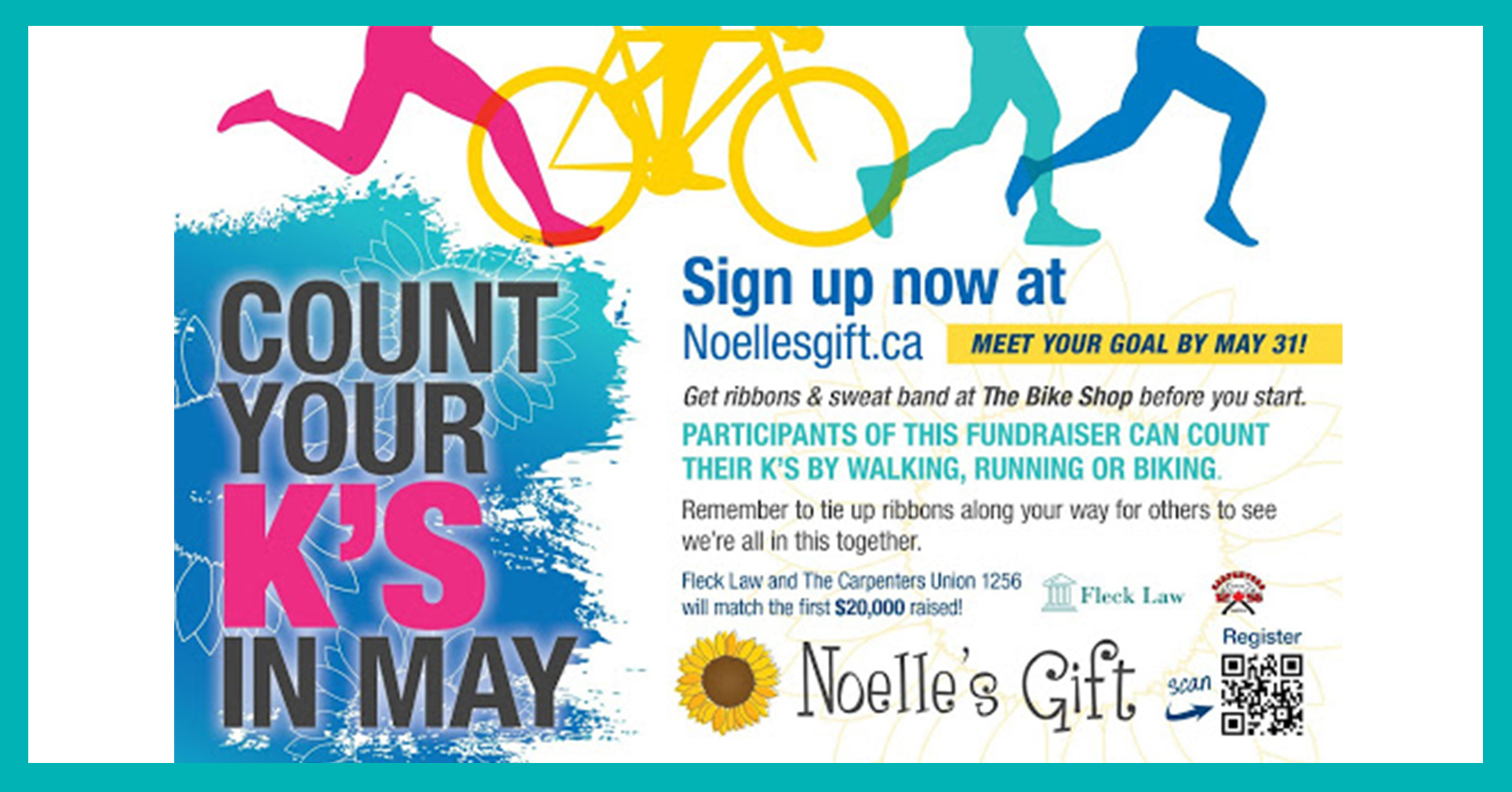 Count Your K’s For Noelle’s Gift Fundraiser