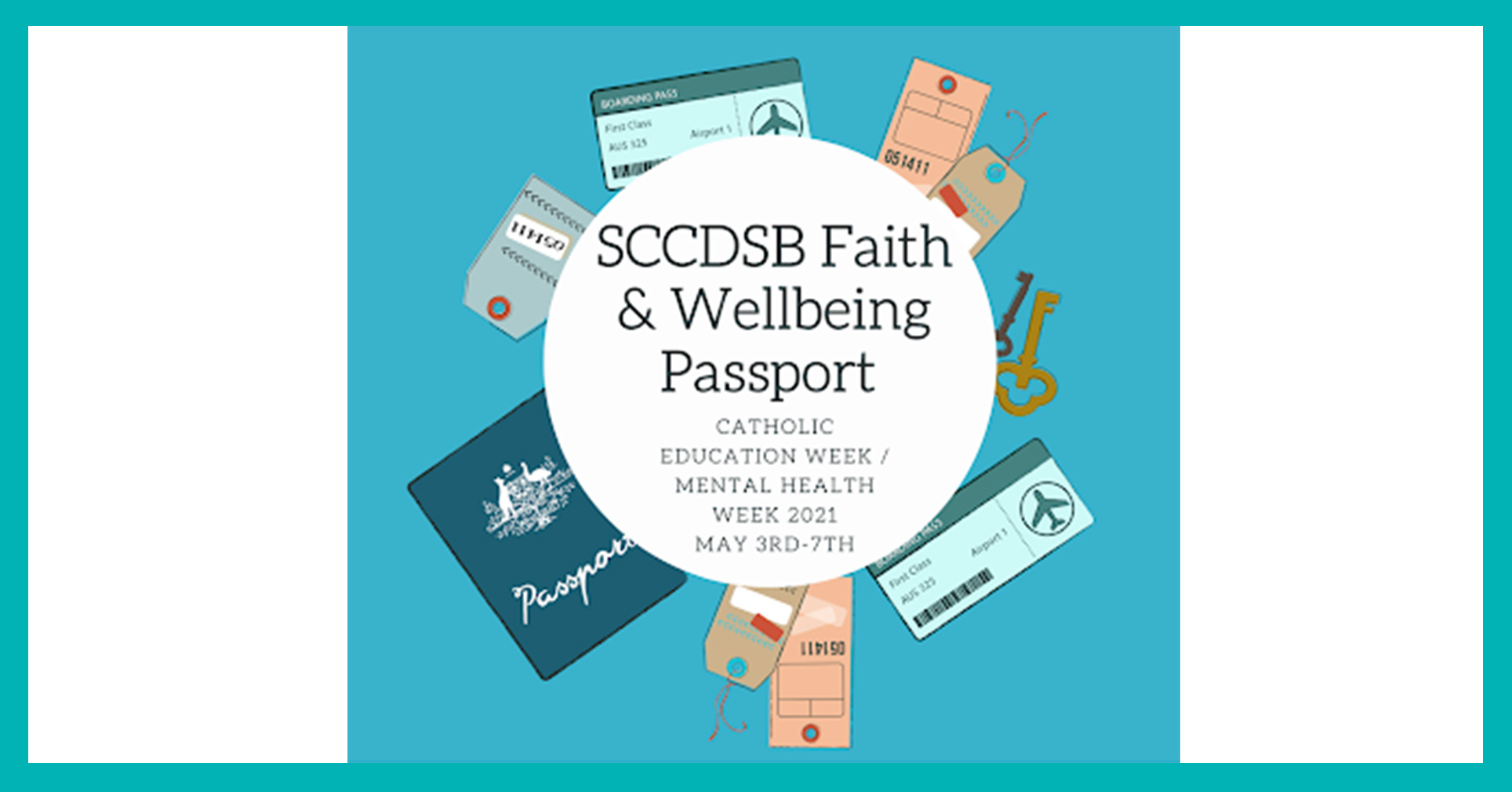 Faith and Wellbeing Passport For Families in Celebration of Catholic Education and Mental Health Week