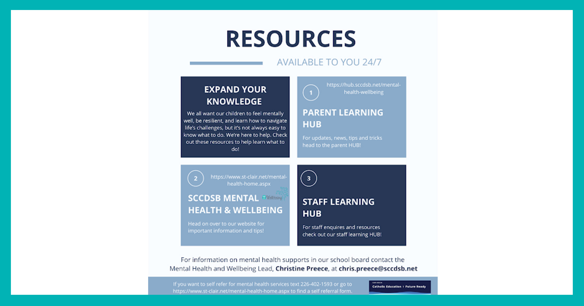 Need Support For Your Child or Your Family? Check Out These Resources…