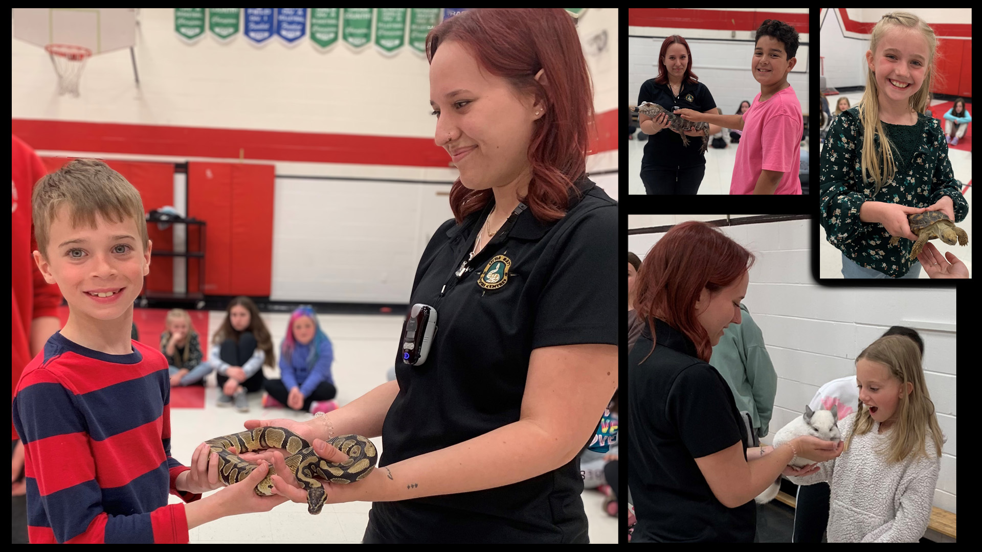 Sacred Heart Students Enjoy Visit with Reptiles and Mammals from Local Nature Centre