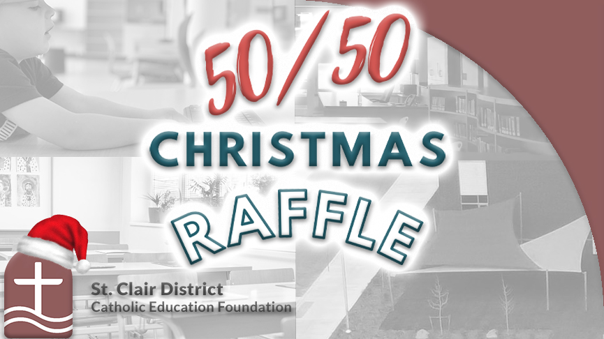 Foundation Christmas 50/50 Raffle Fast Approaching!