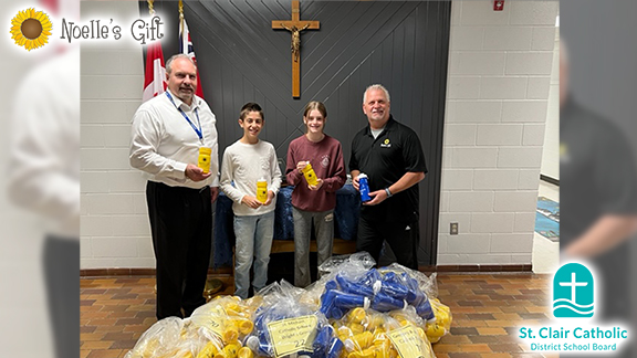 Noelle’s Gift Donates Water Bottles to All Grade 1 Students