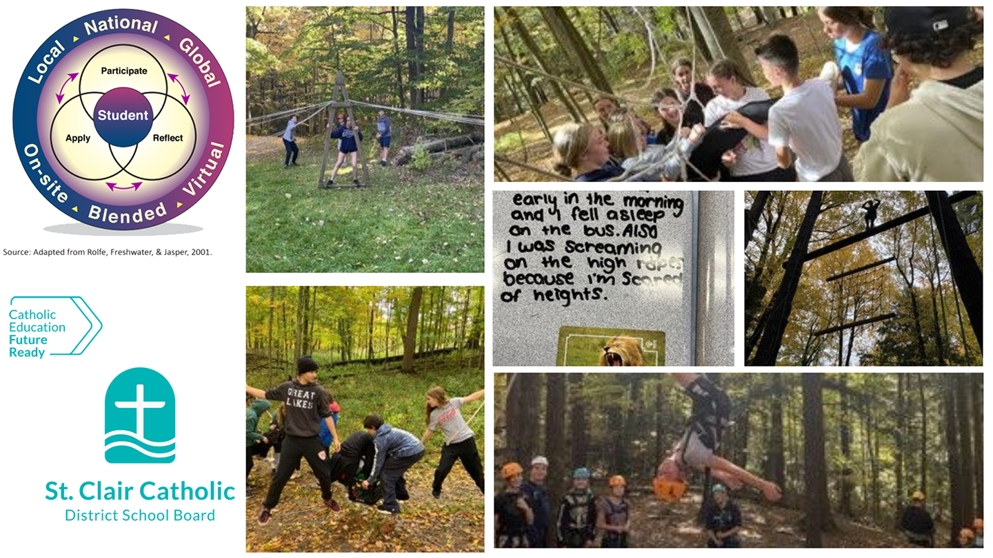 Grade 8 Students Participate in Experiential Learning Leadership Events