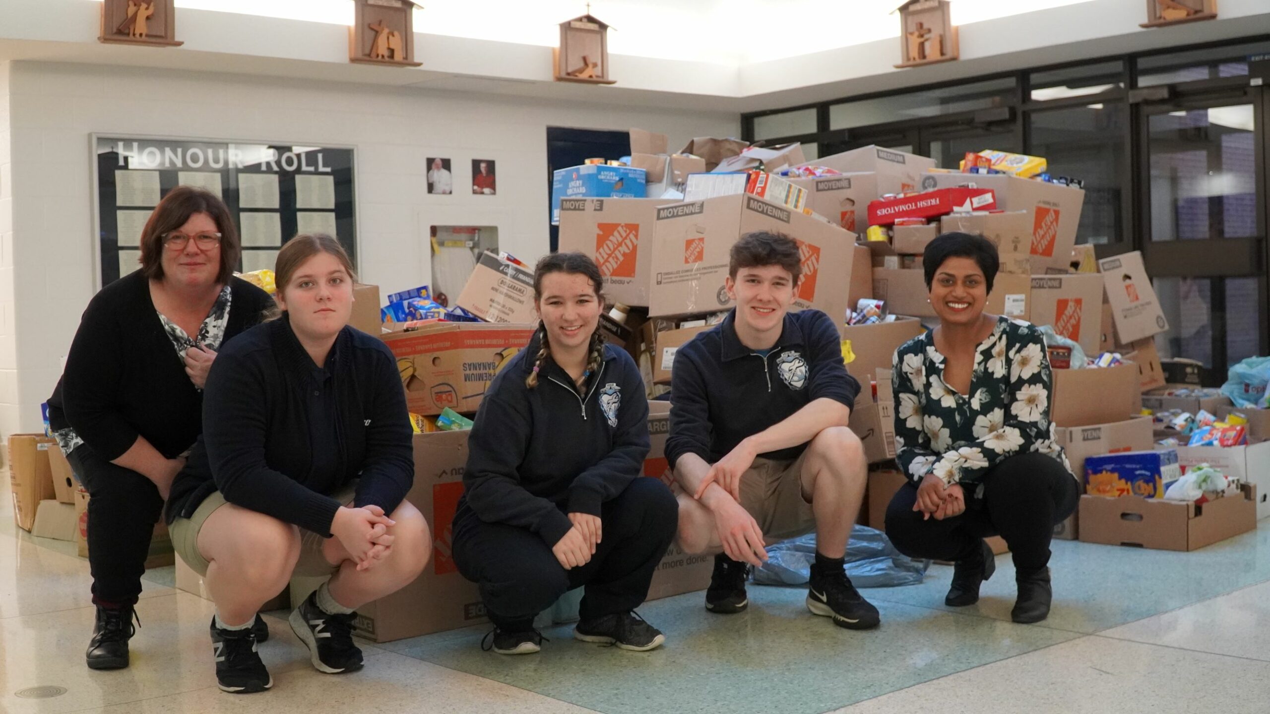 Another Successful ‘Lancers Scare Hunger’ Halloween Food Drive at UCC