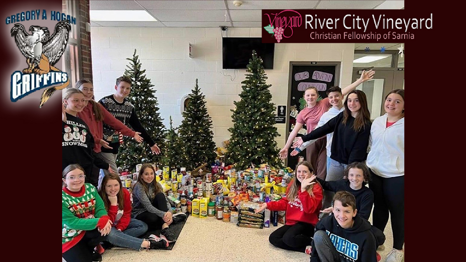 Gregory A. Hogan Students Collect 1,700 Items for River City Vineyard