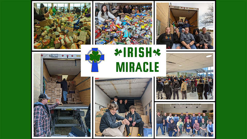 500 Volunteers are the Hands and Feet of Christ as St. Patrick’s Catholic High School Achieves Another Successful Irish Miracle