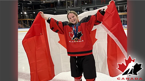 UCC Student Helps Bring Home Gold as Member of Team Canada Women’s World Championship Team