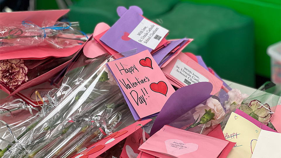 Students Send Valentine’s Wishes of Love and Encouragement to Seniors in Wallaceburg and on Walpole Island