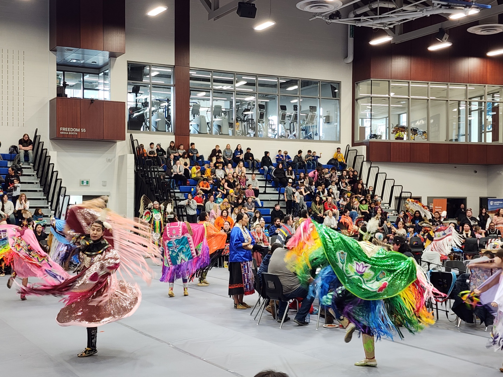 Lambton College Hosts Pow Wow attended by St. Clair Catholic Students