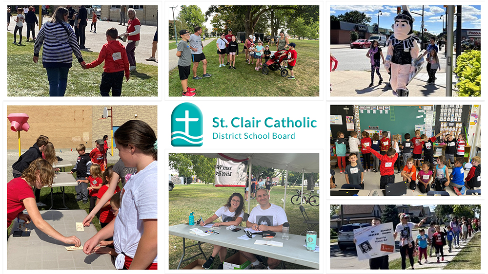 Terry Fox Foundation Expresses Appreciation to St. Clair Catholic Schools