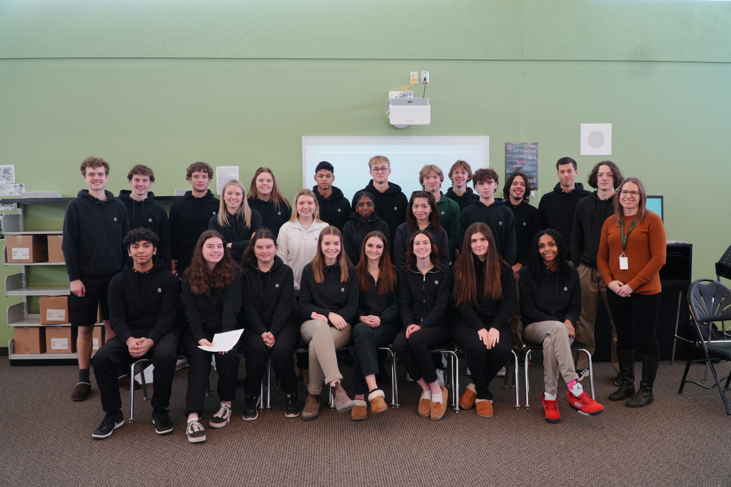 St. Patrick’s Leadership Students Reflect on Success of Special Olympics Basketball Tournament