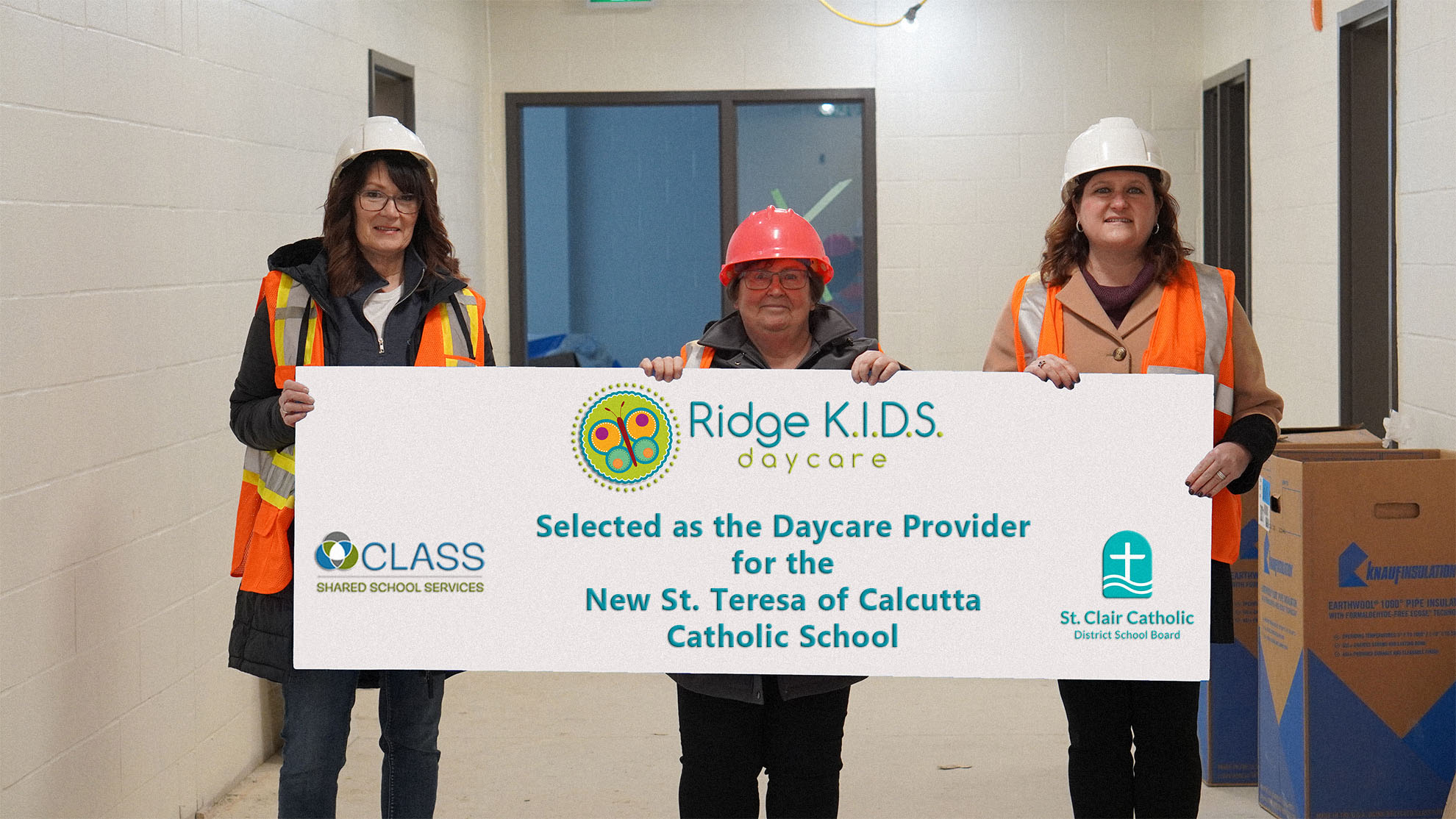 Ridge K.I.D.S. Daycare Selected as the Childcare Provider for the New St. Teresa of Calcutta Catholic School