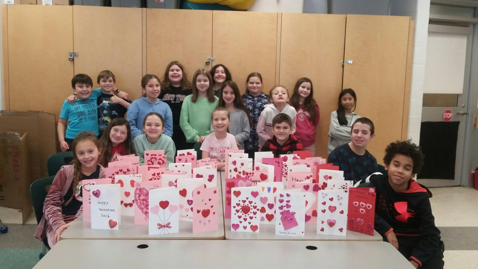 Holy Trinity Students Send Happy Valentines Messages to Local Seniors
