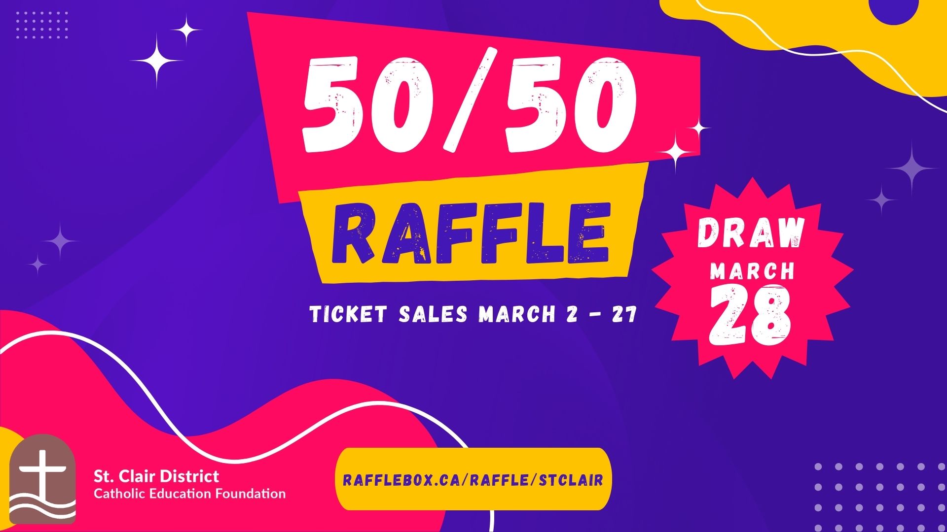 St. Clair District Catholic Education Foundation Launches First of Eight 50/50 Raffles for 2024