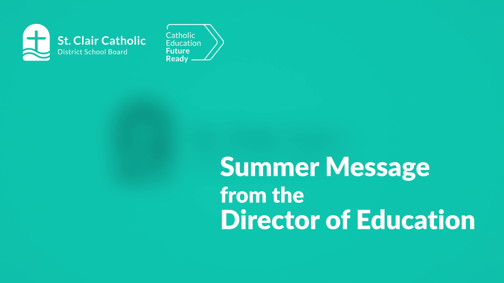 Summer Message from Director of Education Scott Johnson