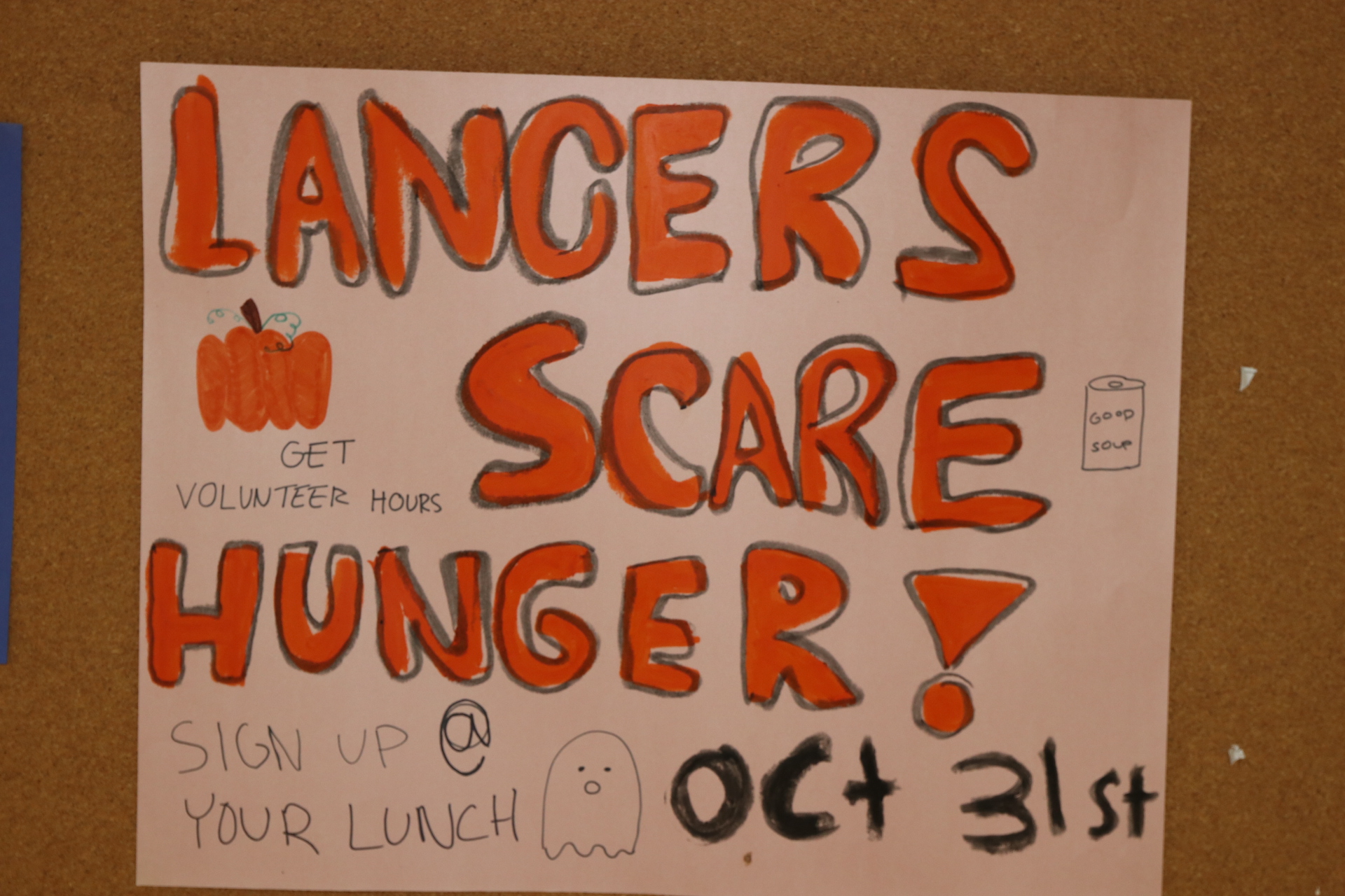 Lancers Scare Hunger: Trick-or-Treating for a Cause This Halloween