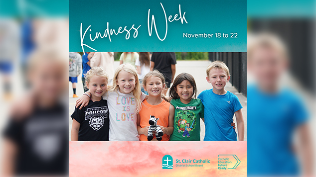 Celebrating Kindness Week at St. Clair Catholic Schools