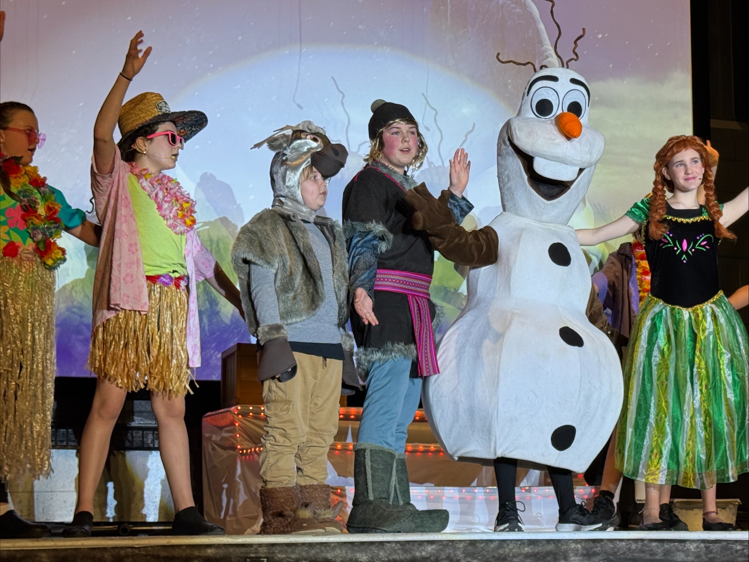 St. Anne Students Bring the Magic of Frozen Jr. to Life