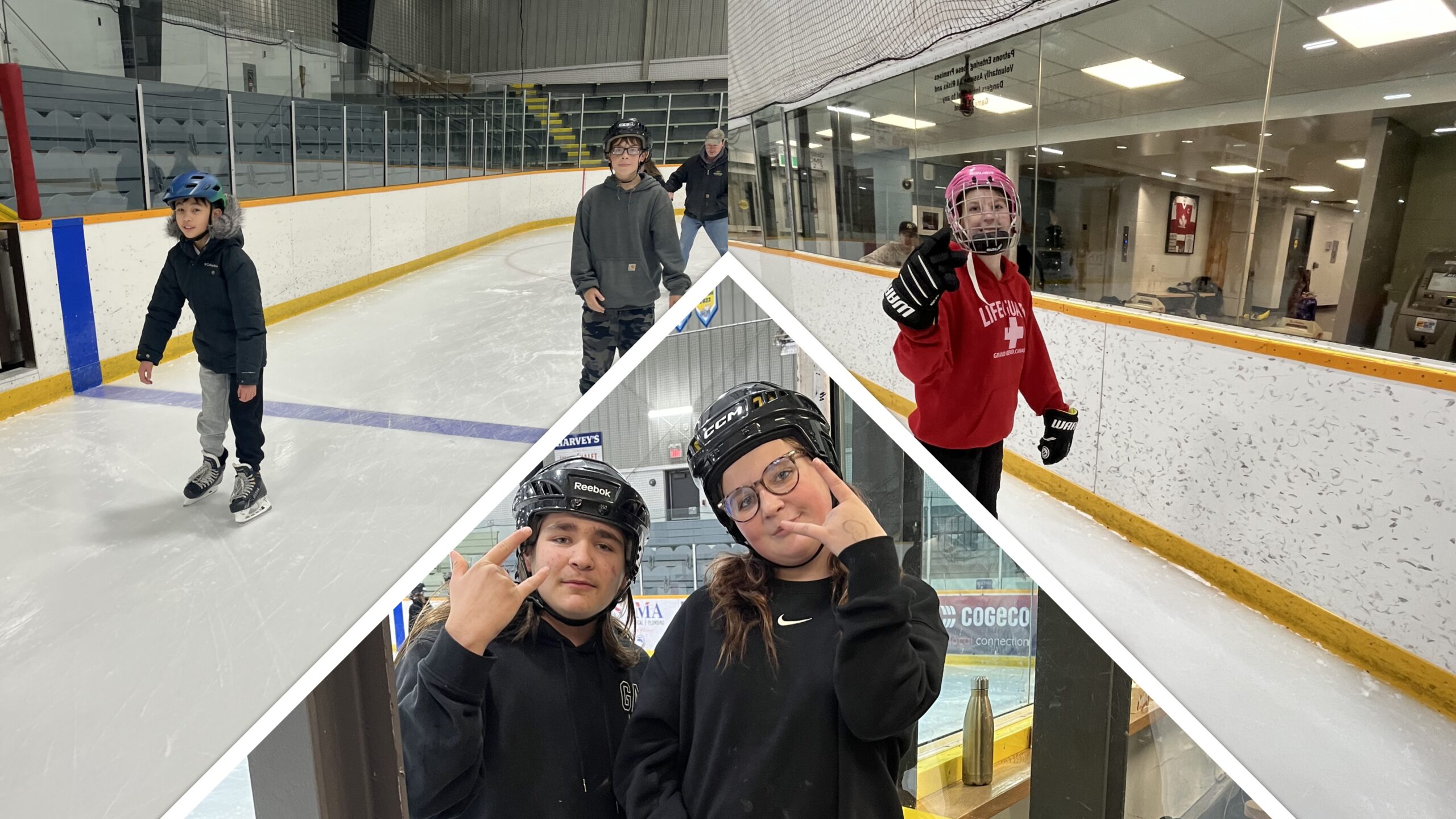 Skating Fun and Festive Cheer: Holy Family’s Grade 7/8s Hit the Ice!