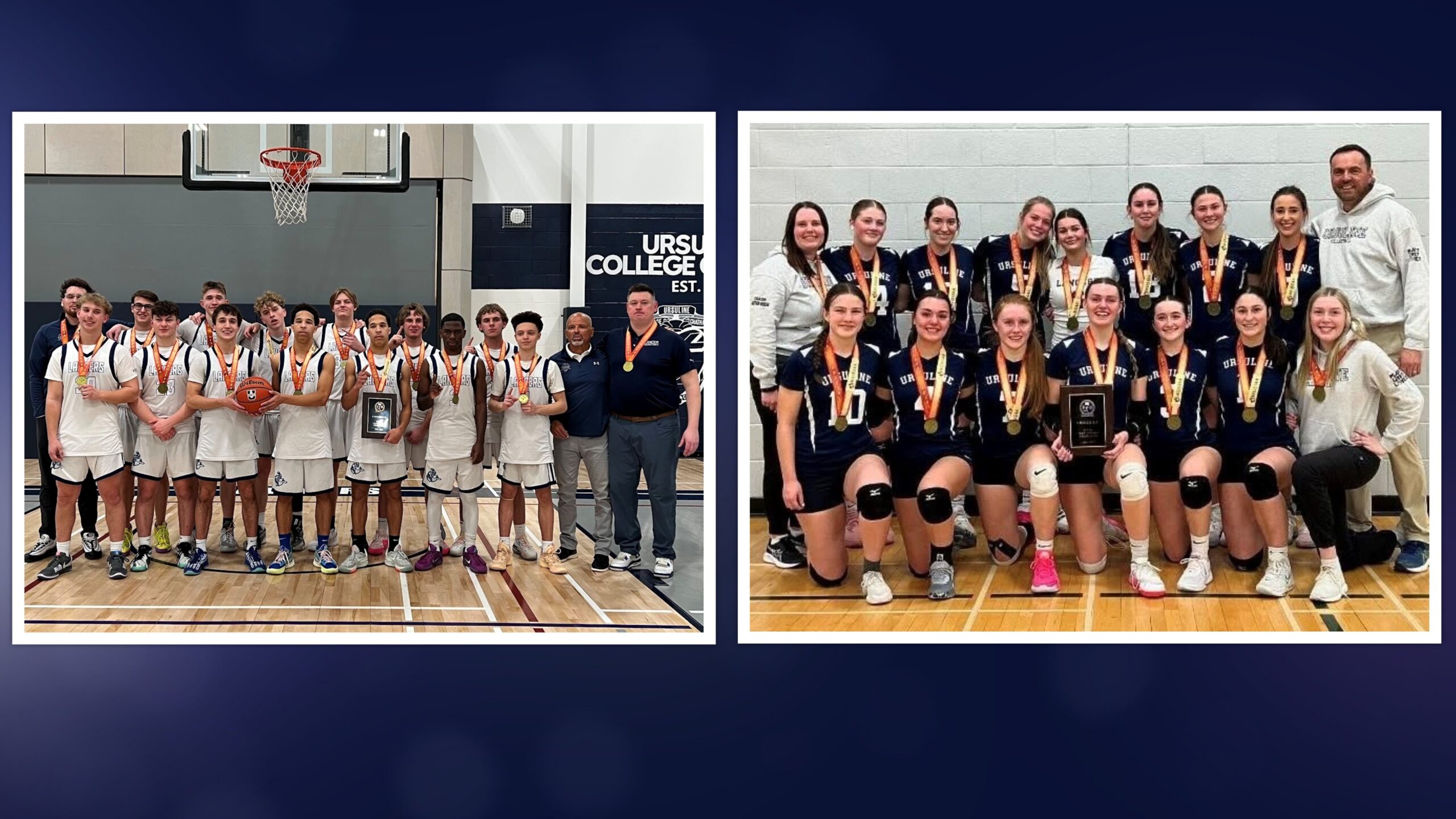 Lancer Basketball and Volleyball Teams Make Their Mark at OFSAA